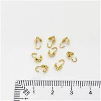 14k Gold Filled Bead Tips - Clam Shell