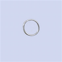 Sterling Silver Jumpring - Closed 7mm. 20.5 Gauge