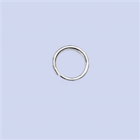 Sterling Silver Jumpring - Open 6mm. 22 Gauge