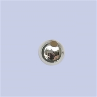 Sterling Silver Round Beads - Seamless 6mm