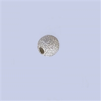 Sterling Silver Stardust Beads - 5mm