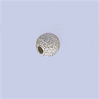 Sterling Silver Stardust Beads - 6mm