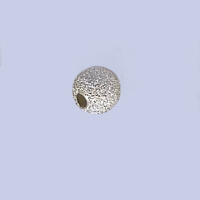Sterling Silver Stardust Beads - 6mm