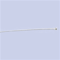 Sterling Silver Headpin - Ball End 2 inch 24 Gauge