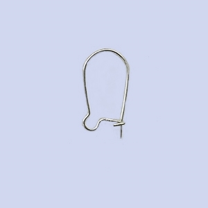 Sterling Silver Kidney Earwire - Small