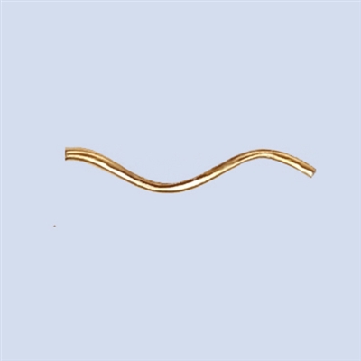 14k Gold Filled Spiral Tube - 1x17.5mm