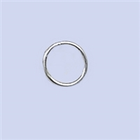 Sterling Silver Jumpring - Closed 8mm. 20.5 Gauge