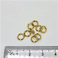 14k Gold Filled Jumpring - Split Ring 6mm