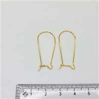 14k Gold Filled Earwire - Kidney #2 23.5mm