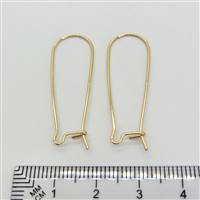 14k Gold Filled Earwire - Kidney #3 35mm