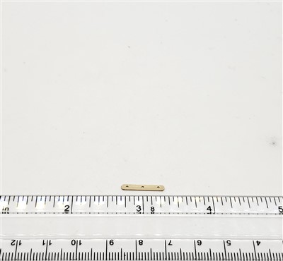 14k Gold Filled Spacer Bar - 6mm 3 Row