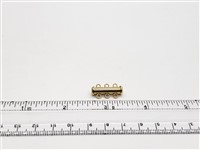 14k Gold Filled Clasp - Tube  3 Strand 22mm