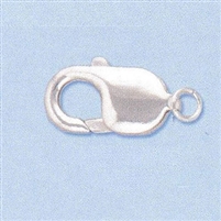Sterling Silver Lobster - #6 18x9mm w/ring