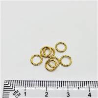 14k Gold Filled Heavy Duty Jumpring - Open 6mm. 19.5 Gauge