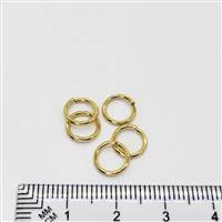 14k Gold Filled Heavy Duty Jumpring - Open 8mm. 18 Gauge