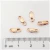 Rose Gold Filled Lobster - #1 8x3mm w/ring