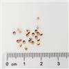 Rose Gold Filled Crimp Beads - 2x1mm