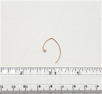 Rose Gold Filled Earwire - V Shaped