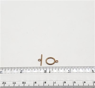 Rose Gold Filled Toggle - 11mm