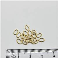 14k Gold Filled Jumpring - Oval Open #2 4.1x6.1mm