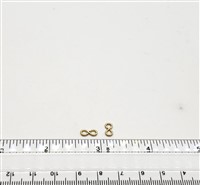 14k Gold Filled Spacer "8" Ring - 18 Gauge Eye