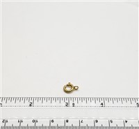 14k Gold Filled Clasp - Spring 8mm Closed ring