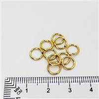 14k Gold Filled Heavy Duty Jumpring - Open 7mm. 18 Gauge