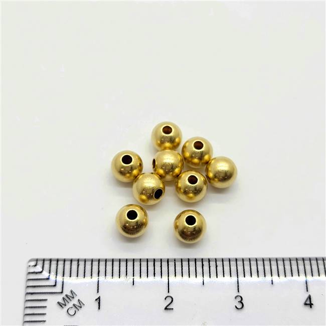 14k Gold Filled Bead - Matte Round 5mm