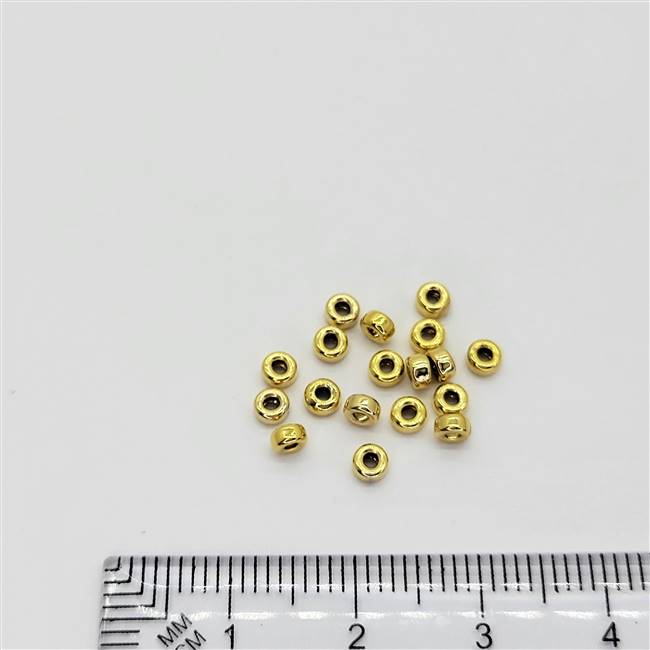 14k Gold Filled Bead - Rondelle 3mm