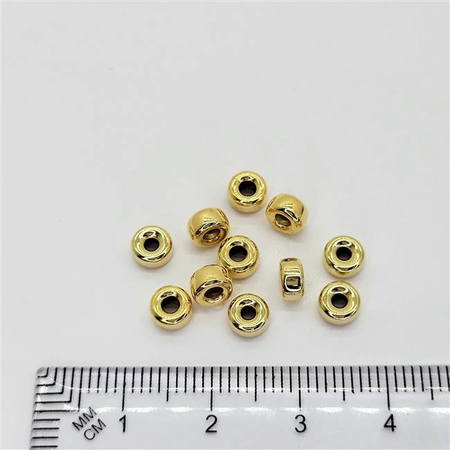 14k Gold Filled Bead - Rondelle 5mm