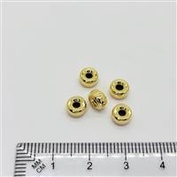14k Gold Filled Bead - Rondelle 6mm