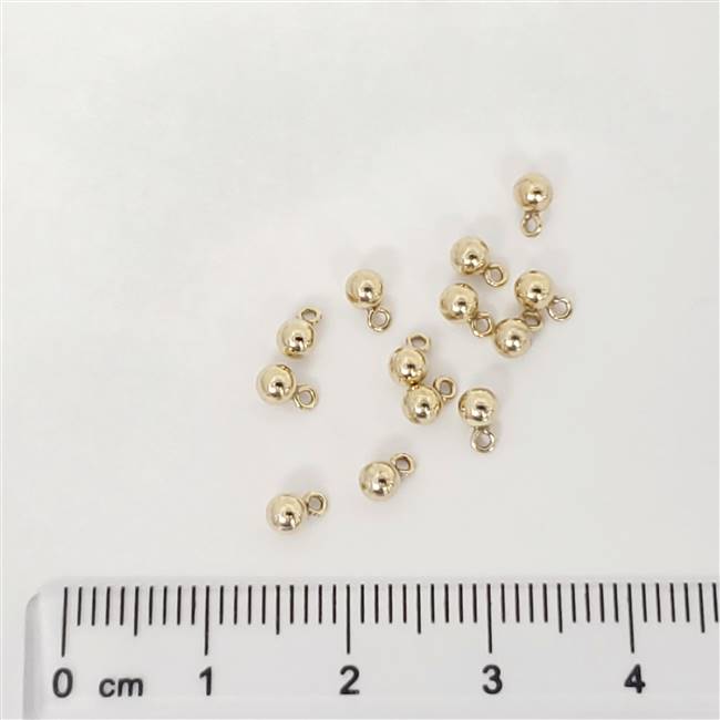 14k Gold Filled Charm - Ball 3mm