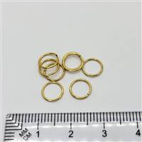 14k Gold Filled Jumpring - Open 7mm. 22 Gauge