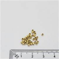 14k Gold Filled Bead - Stardust 2mm