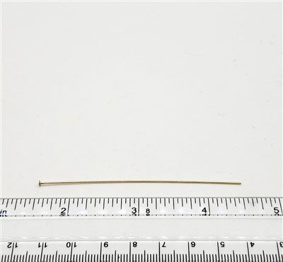 14k Gold FIlled Headpin - 20 Gauge 3 Inch