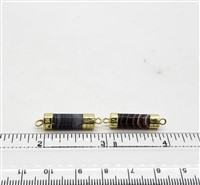 GP Faceted Tube Connector. Bots. Agate