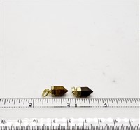 GP Small Crystal Point. Tiger Eye