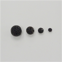 Bead - Round 6mm Black