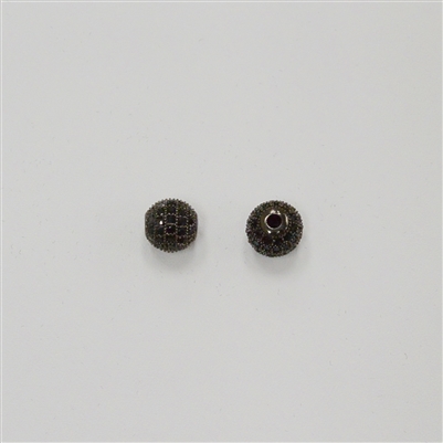 Bead - Round 8mm Black
