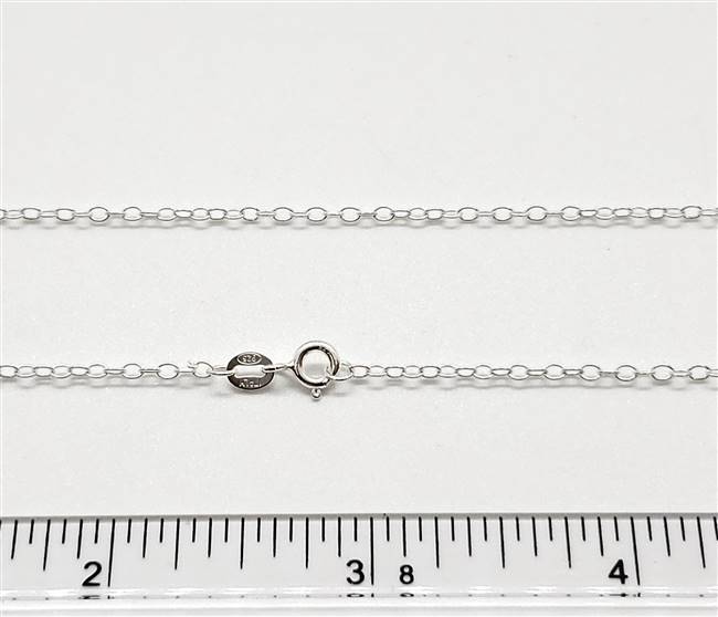 Sterling Silver Chain 1515. 18 Inch