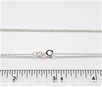 Sterling Silver Chain M441. 18 Inch
