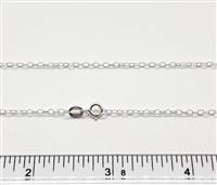 Sterling Silver Chain 1515. 24 Inch