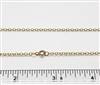 14k Gold Filled 1.9mm Cable Chain 1515. 18 Inch