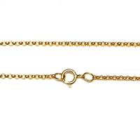 14k Gold Filled 1.4mm Rolo Chain M441. 18 Inch