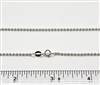 Sterling Silver Chain 1.8mm Ball. 16 Inch