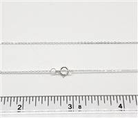 Sterling Silver Chain 927F. 18 Inch