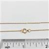 Rose Gold Filled 1mm Flat Cable Chain 927F. 16 Inch