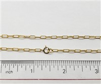 14k Gold Filled Chain 2505. 16 Inch