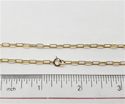 14k Gold Filled Chain 2505. 16 Inch