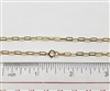 14k Gold Filled Chain 2505F. 18 Inch
